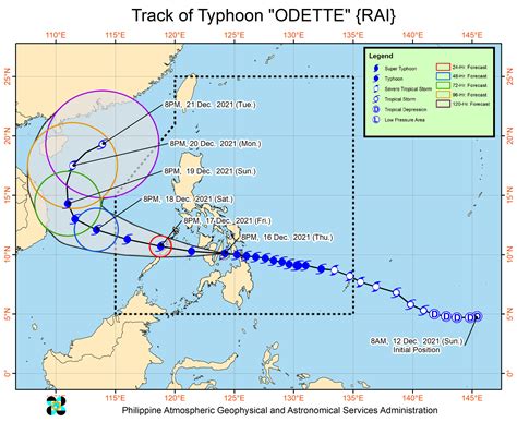 typhoon odette track|Typhoon Odette hits Bohol, Cebu .